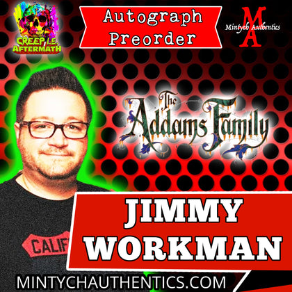 Jimmy Workman Creep I.E. Autograph Preorder