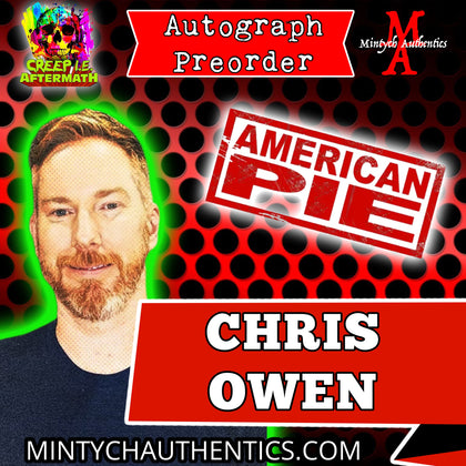Chris Owen Creep I.E. Autograph Preorder