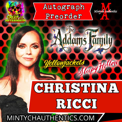 Christina Ricci Creep I.E. Autograph Preorder