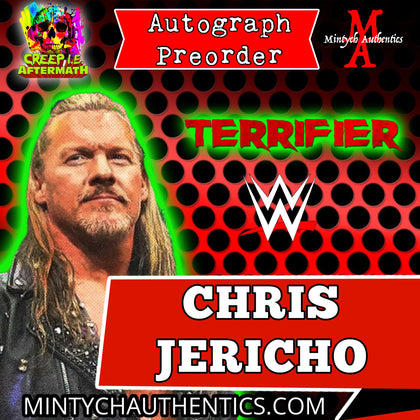 Chris Jericho Creep I.E. Autograph Preorder