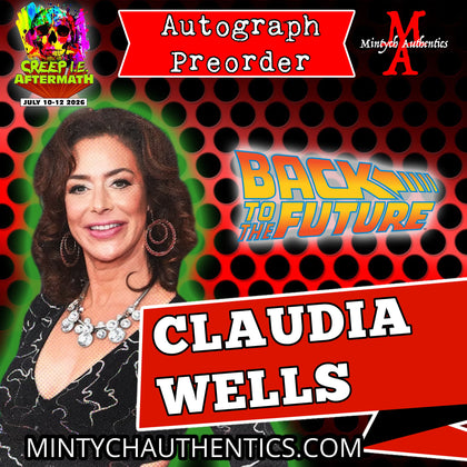 Claudia Wells Creep I.E. Autograph Preorder