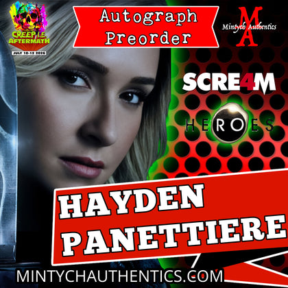 Hayden Panettiere Creep I.E. Autograph Preorder