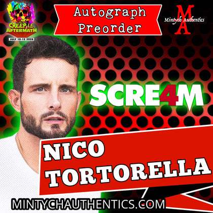 Nico Tortorella Creep I.E. Autograph Preorder