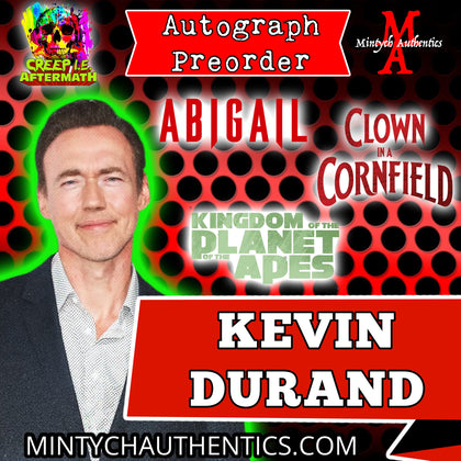 Kevin Durand Creep I.E. Autograph Preorder