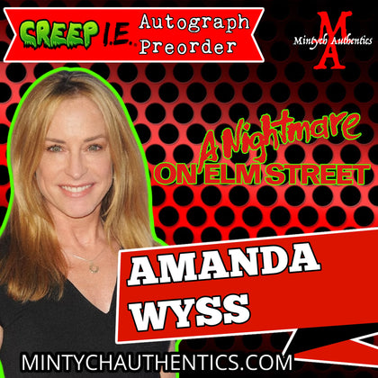 Amanda Wyss Creep I.E. Con Autograph Preorder