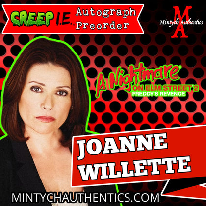 Joann Willette Creep I.E. Con Autograph Preorder