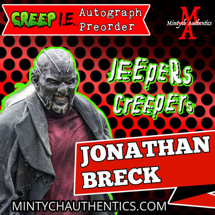 Jonathan Breck Creep I.E. Con Autograph Preorder