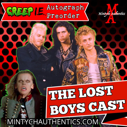 The Lost Boys Cast Creep I.E. Con Autograph Preorder