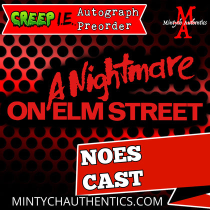 NOES Cast Creep I.E. Con Autograph Preorder