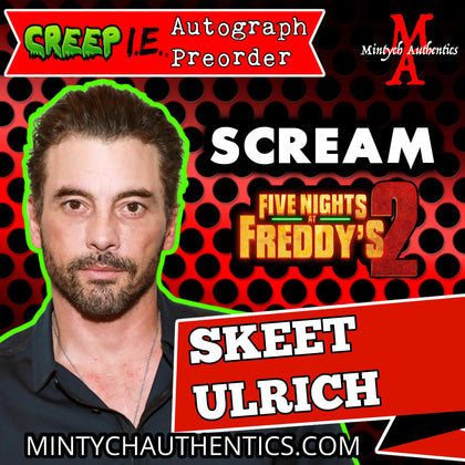 Skeet Ulrich Creep I.E. Con Autograph Preorder
