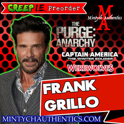 Frank Grillo Autograph Preorder - Creep I.E.