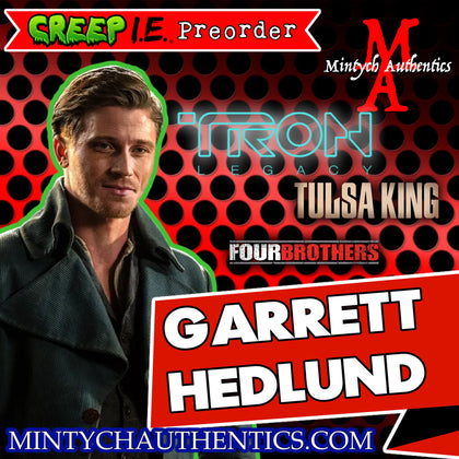Garrett Hedlund Autograph Preorder - Creep I.E.