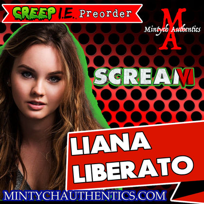 Liana Liberato Autograph Preorder - Creep I.E.
