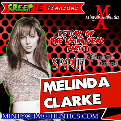 Melinda Clarke Autograph Preorder - Creep I.E.