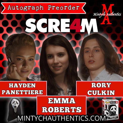 Scream 4 Cast Autograph Preorder
