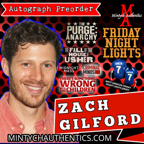 Zach Gilford Autograph Preorder