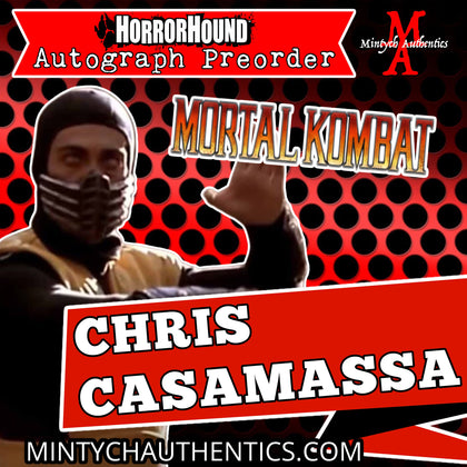Chris Casamassa Autograph Preorder