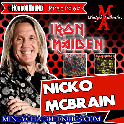 NICKO McBRAIN HorrorHound Autograph Preorder