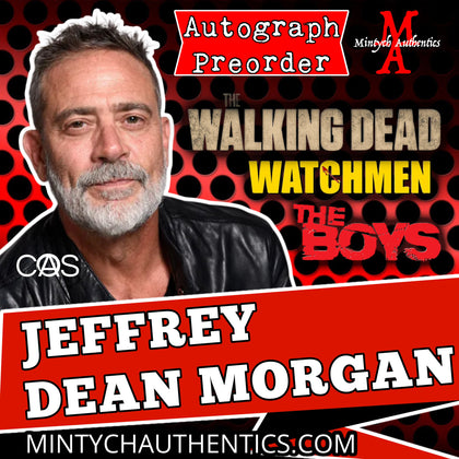 Jeffrey Dean Morgan Autograph Preorder