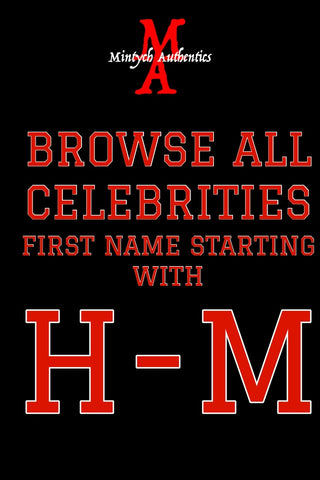 ALL CELEBRITIES H-M