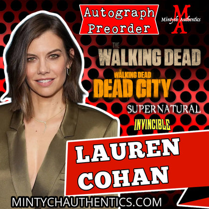 Lauren Cohan Autograph Preorder