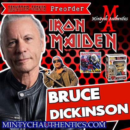 BRUCE DICKINSON Monster-Mania 66 Autograph Preorder