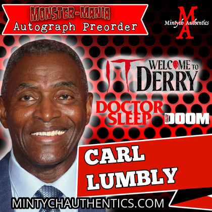 Carl Lumbly Autograph Preorder Monster-Mania 67