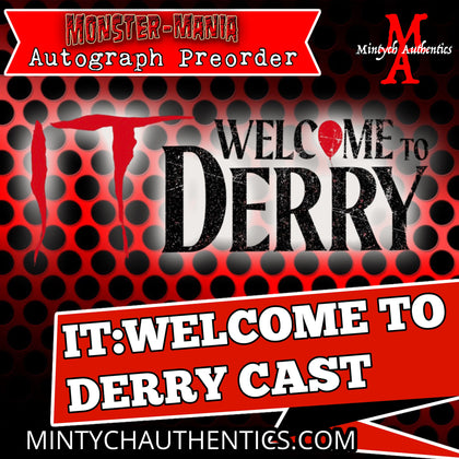 It: Welcome To Derry Cast Autograph Preorder Monster-Mania 67