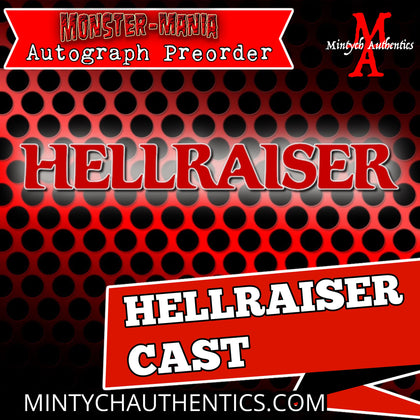 Hellraiser Cast Autograph Preorder Monster-Mania 67