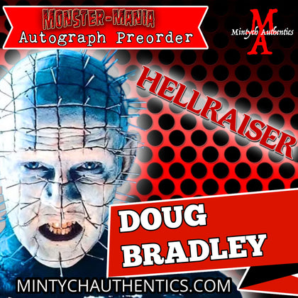 Doug Bradley Autograph Preorder Monster-Mania 67
