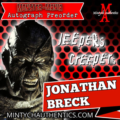 Jonathan Breck Autograph Preorder Monster-Mania 67