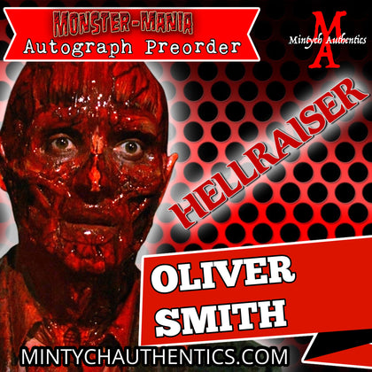 Oliver Smith Autograph Preorder Monster-Mania 67