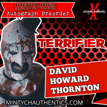 David Howard Thornton Autograph Preorder