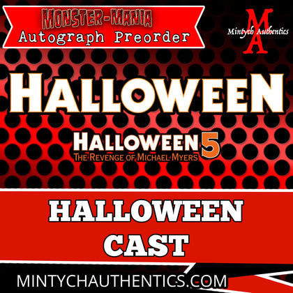 Halloween Cast Autograph Preorder