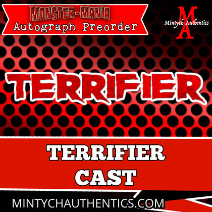 Terrifer Cast Autograph Preorder