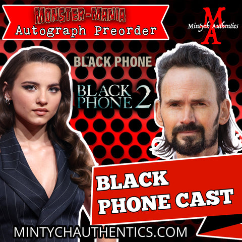 Black Phone Cast Monster-Mania Autograph Preorder