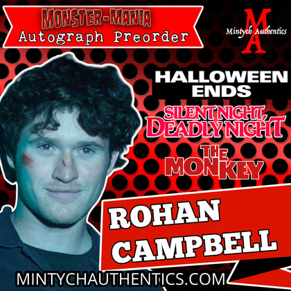 ROHAN CAMPBELL Monster-Mania 66 Autograph Preorder