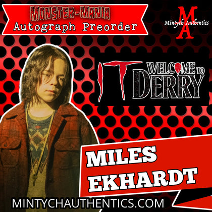 MILES EKHARDT Monster-Mania 66 Autograph Preorder