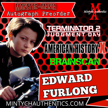 EDWARD FURLONG Monster-Mania 66 Autograph Preorder