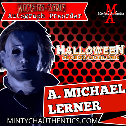 A. MICHAEL LERNER Monster-Mania 66 Autograph Preorder