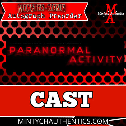 KATIE FEATHERSTON & MICAH SLOAT Monster-Mania 66 Autograph Preorder