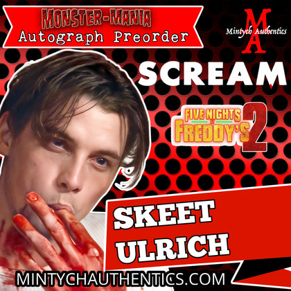 SKEET ULRICH Monster-Mania 66 Autograph Preorder