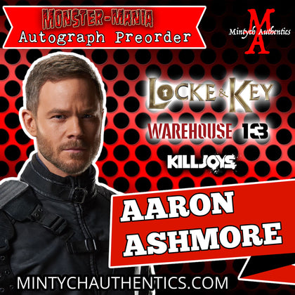 Aaron Ashmore Monster-Mania Autograph Preorder