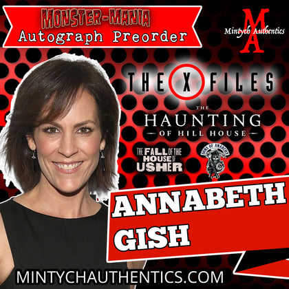 Annabeth Gish Monster-Mania Autograph Preorder
