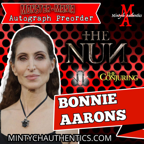 Bonnie Aarons Monster-Mania Autograph Preorder
