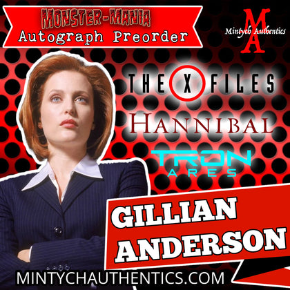 Gillian Anderson Monster-Mania Autograph Preorder