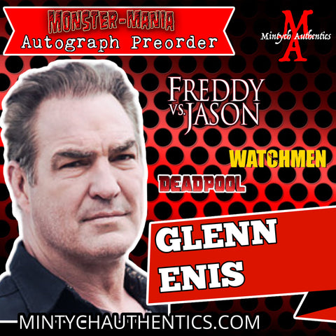 Glenn Ennis Monster-Mania Autograph Preorder