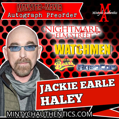 Jackie Earle Haley Monster-Mania Autograph Preorder