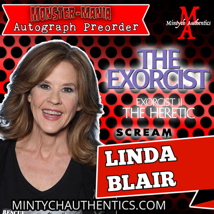 Linda Blair Monster-Mania Autograph Preorder