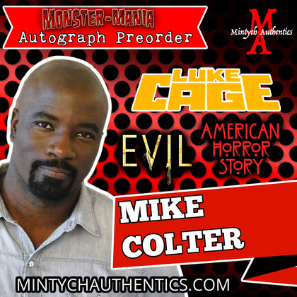 Mike Colter Monster-Mania Autograph Preorder